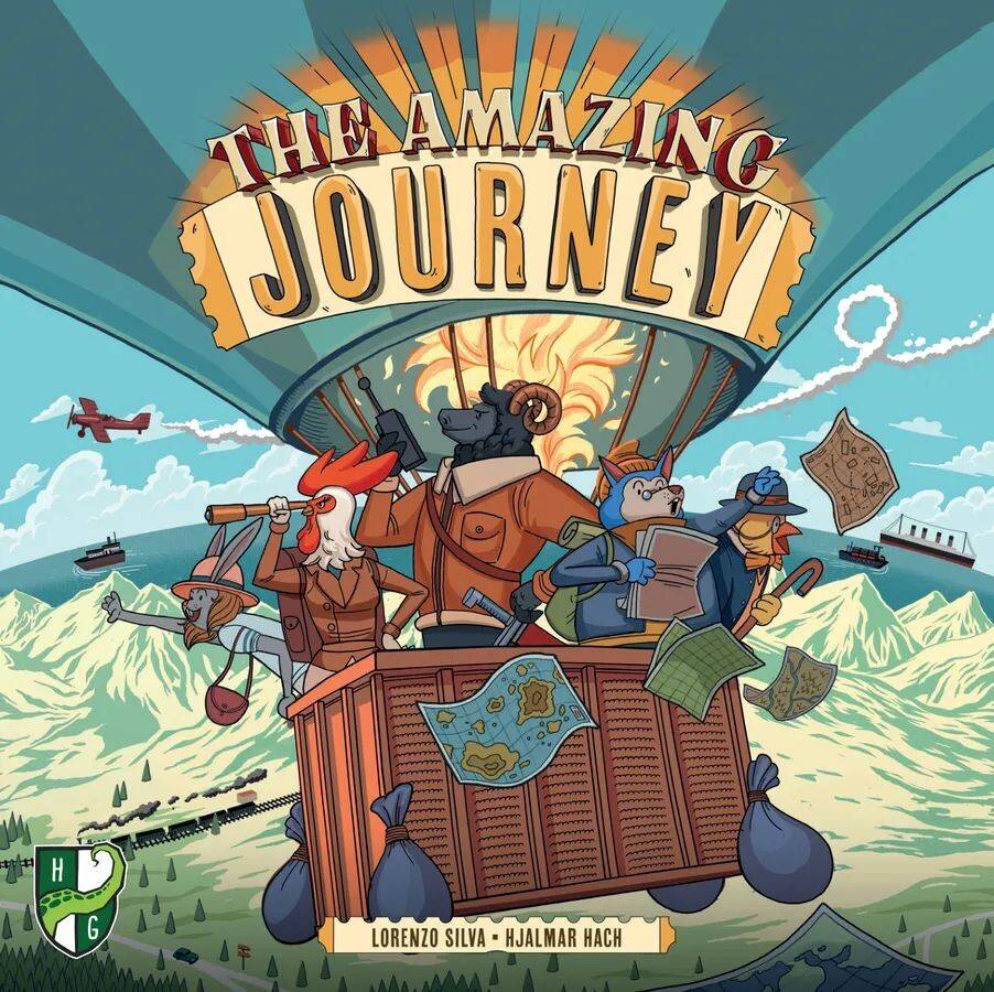 The Amazing Journey Brætspil.