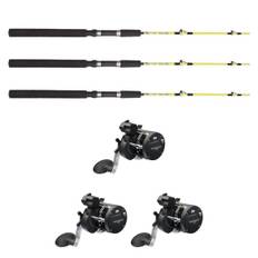 Abu Garcia Cardinal Trolling 20LC/Fladen Ice Pike 130cm Combo Höger 3-