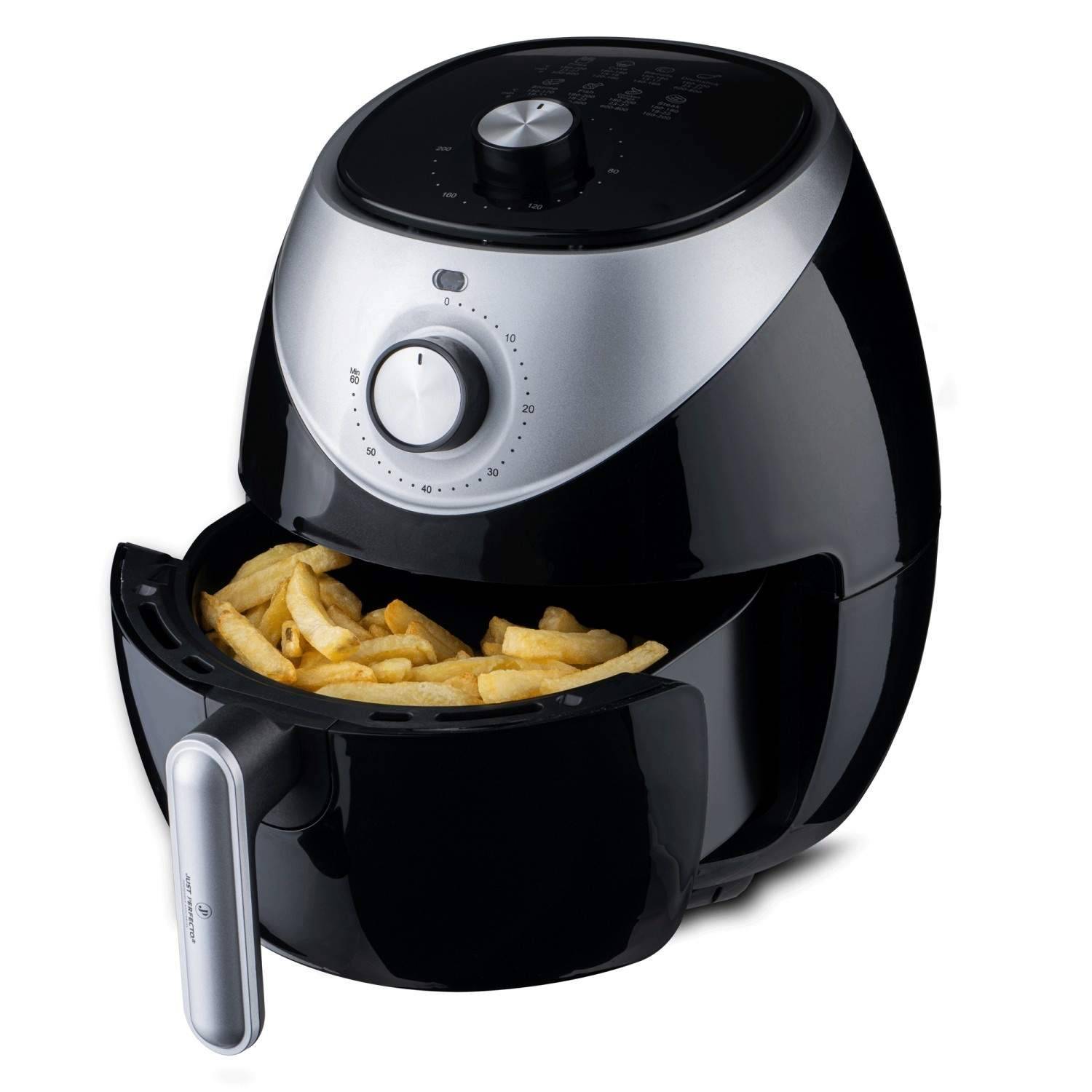 Bara Perfecto JL-21: 1400W varmluftsfritös med rattkontroll -3.2L
