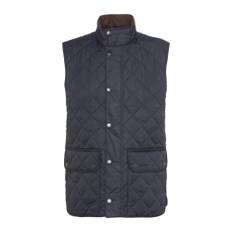 Barbour, Jakke, Herre, Blå, 2XL, Tyl, Quilted Gilet Lowerdale Style