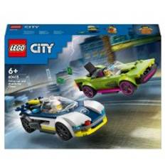 Lego City Verfolgungsjagd mit Polizeiauto und Muscle Car 60415