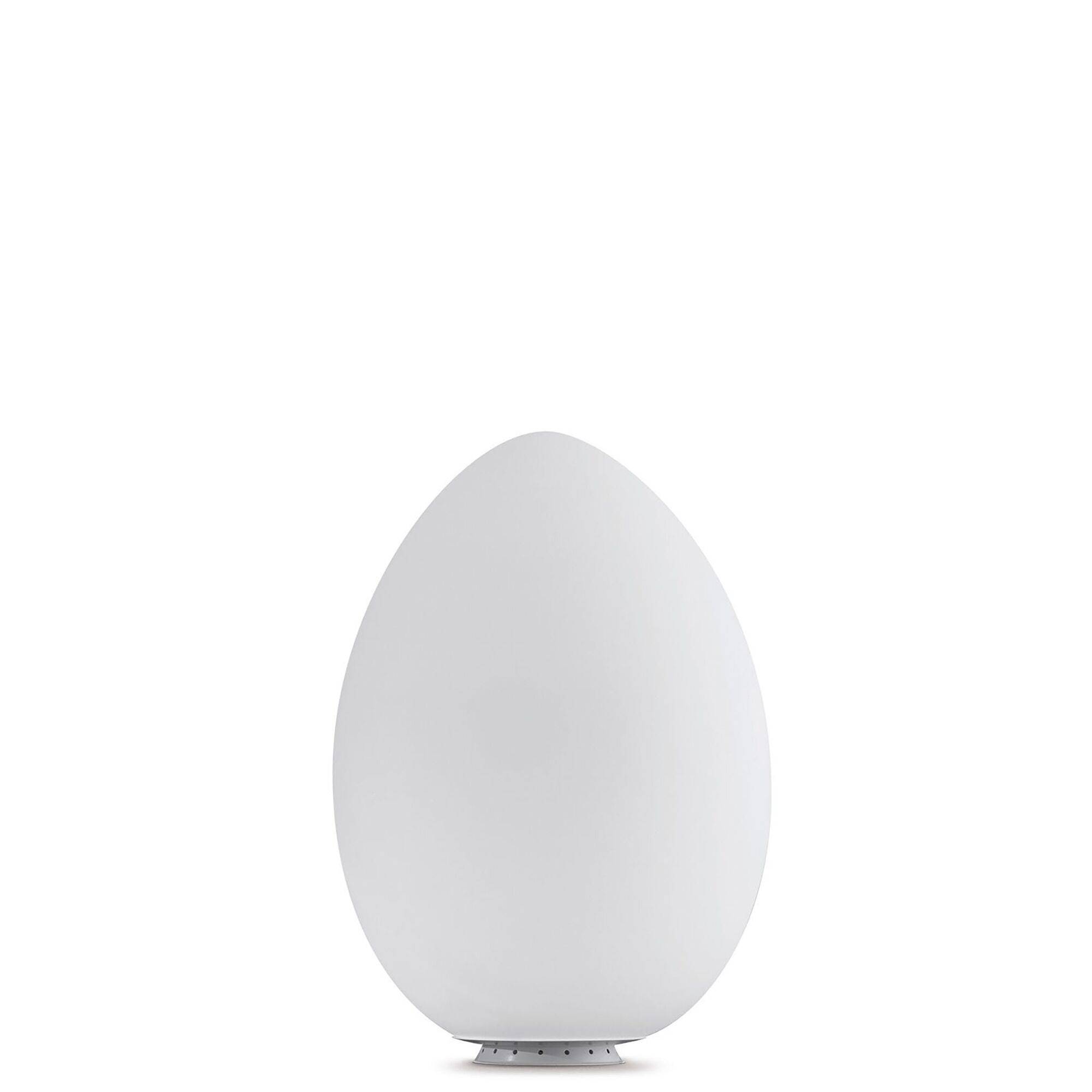 Uovo Bordlampe Medium Hvid.