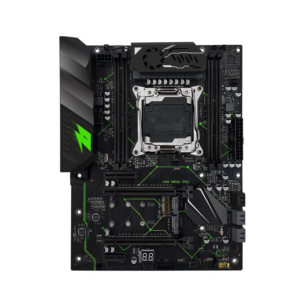 X99 MR9A PRO Motherboard Support TPM2.0 Interface LGA 2011-3 Xeon E5 V3 V4 CPU DDR4 Four Channel RAM NVME M.2 X2 ATX