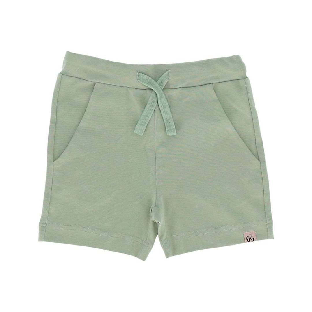 Gullkorn Villvette Shorts Green Fog 128 cm Grøn 128 cm Drenge, Piger