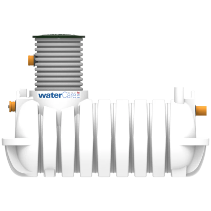 Regnvandsanlæg til have, hvid - 1200 liter