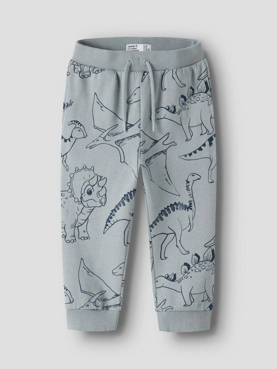 Ekologisk Bomull Sweatpants - Abyss - 98