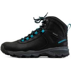 Vego Mid Leather WP Ice+ Black/Grey, Female, Skor, vandringsskor, Svart/Grå, EU 41 (EU 41)