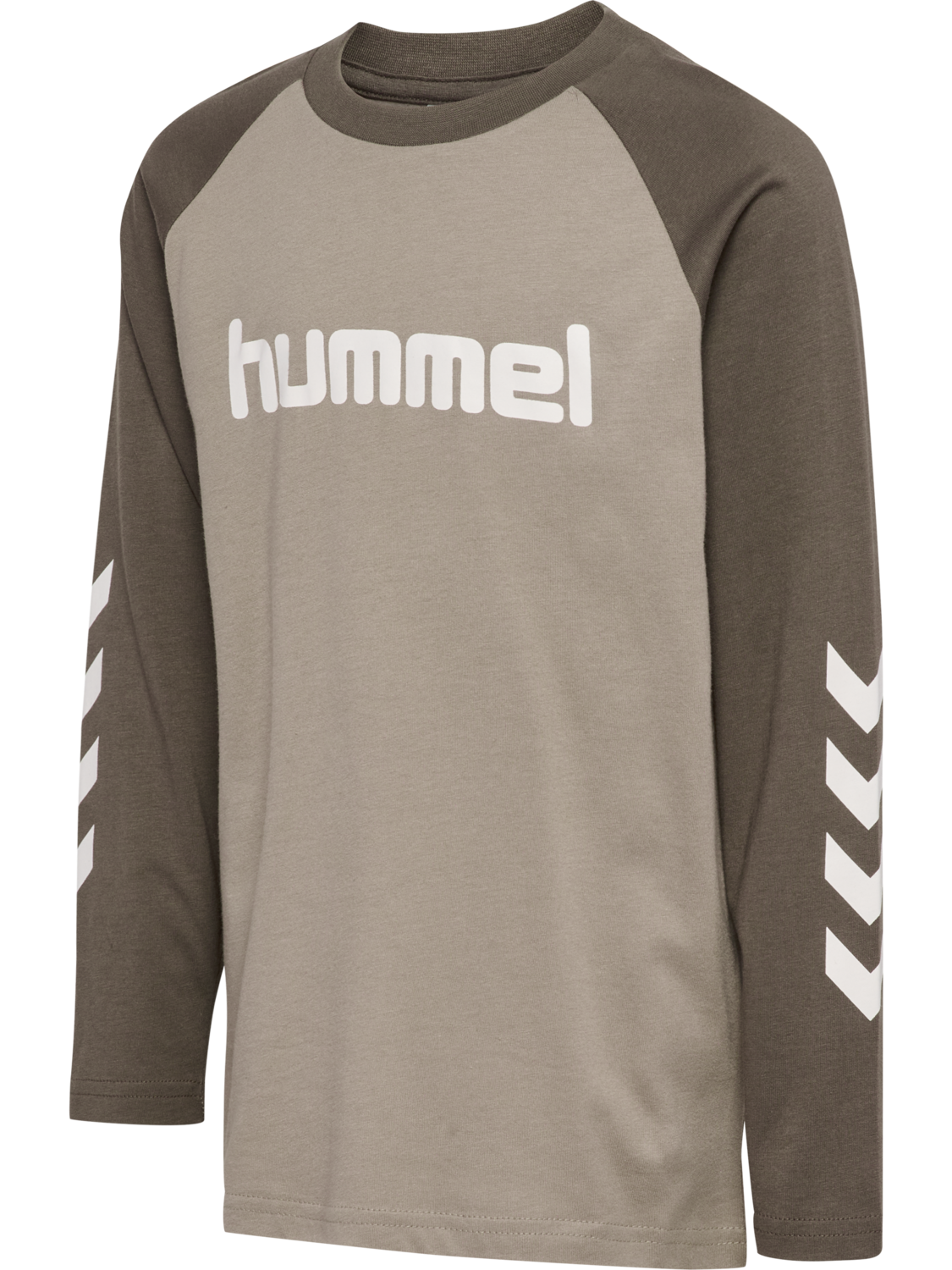 Hummel - Jr Logo T-shirt | Brun | T-shirt | Børn | Str: 158/164 - Hurtig levering 1-2 hverdage