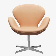 Fritz Hansen 3320 Svanen Natural Læder