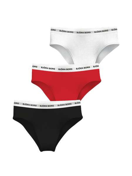 Björn Borg Cotton Stretch Logo Briefs 3-pack Svart, 170