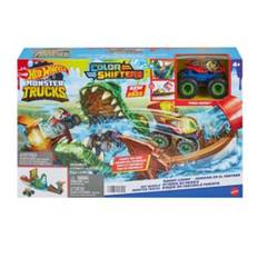 Hot Wheels - Monster Truck Color Shifters Swamp Chomp legesæt