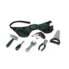 Theo Klein 8493 Bosch verktygsbälte | Med batteridriven Ixolino-skruvdragare och många verktyg | Mått: 76 cm x 24 cm x 4,5 cm | Leksak för barn från 3 år