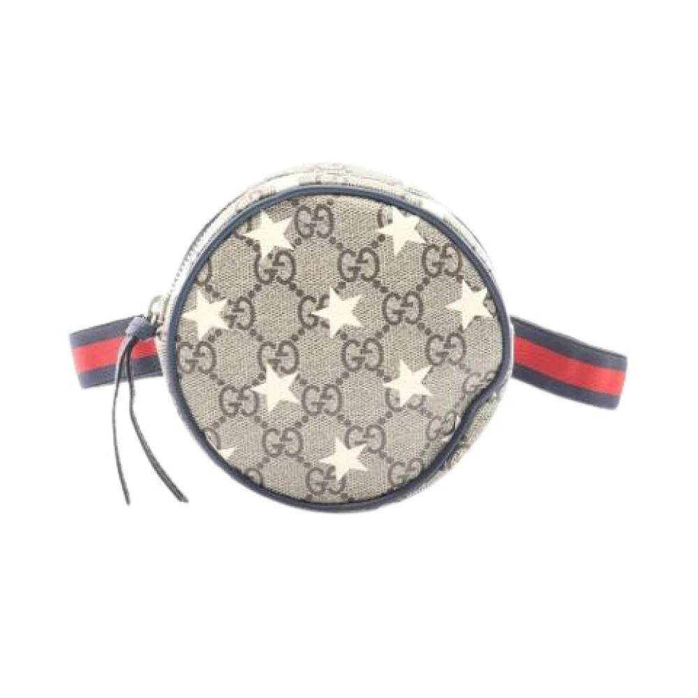 Gucci Vintage Pre-owned Fanny Pack Håndtaske - Vintage - Dame - Beige - ONE SIZE - Læder