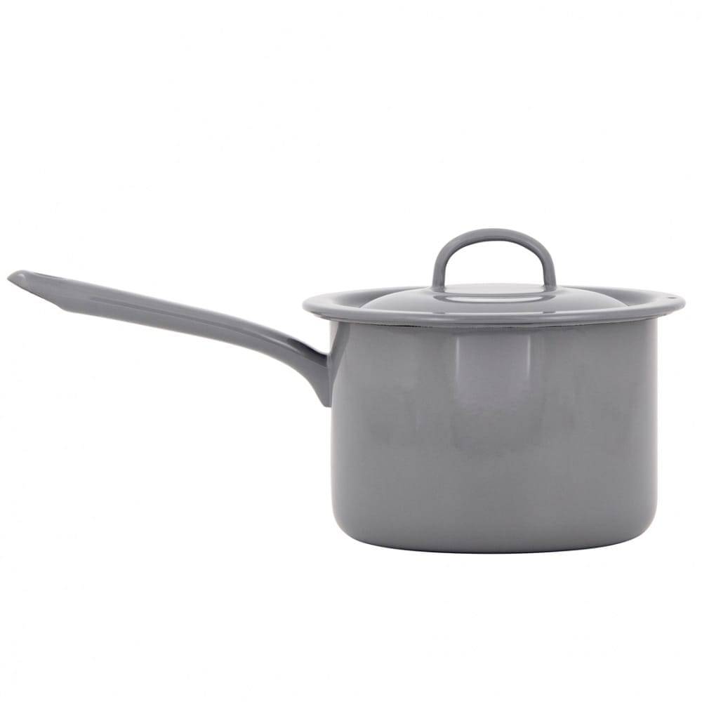 Kastrull med långt handtag, 16 cm/2,3 l från Kockums Jernverk - Kockums Grey