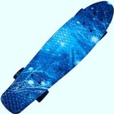 Skateboard cruiser board board retro longboard skate dvs galax komplett pojke flicka ledde ljus