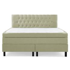Bedly Lucky Kontinentalsäng 160x200Polyeter - Grön