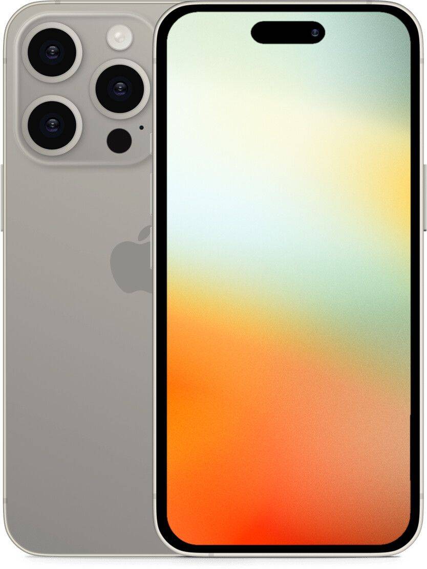 Begagnad Apple iPhone 15 Pro Max - Utmärkt kosmetiskt skick - 256GB - Grå (256 GB)