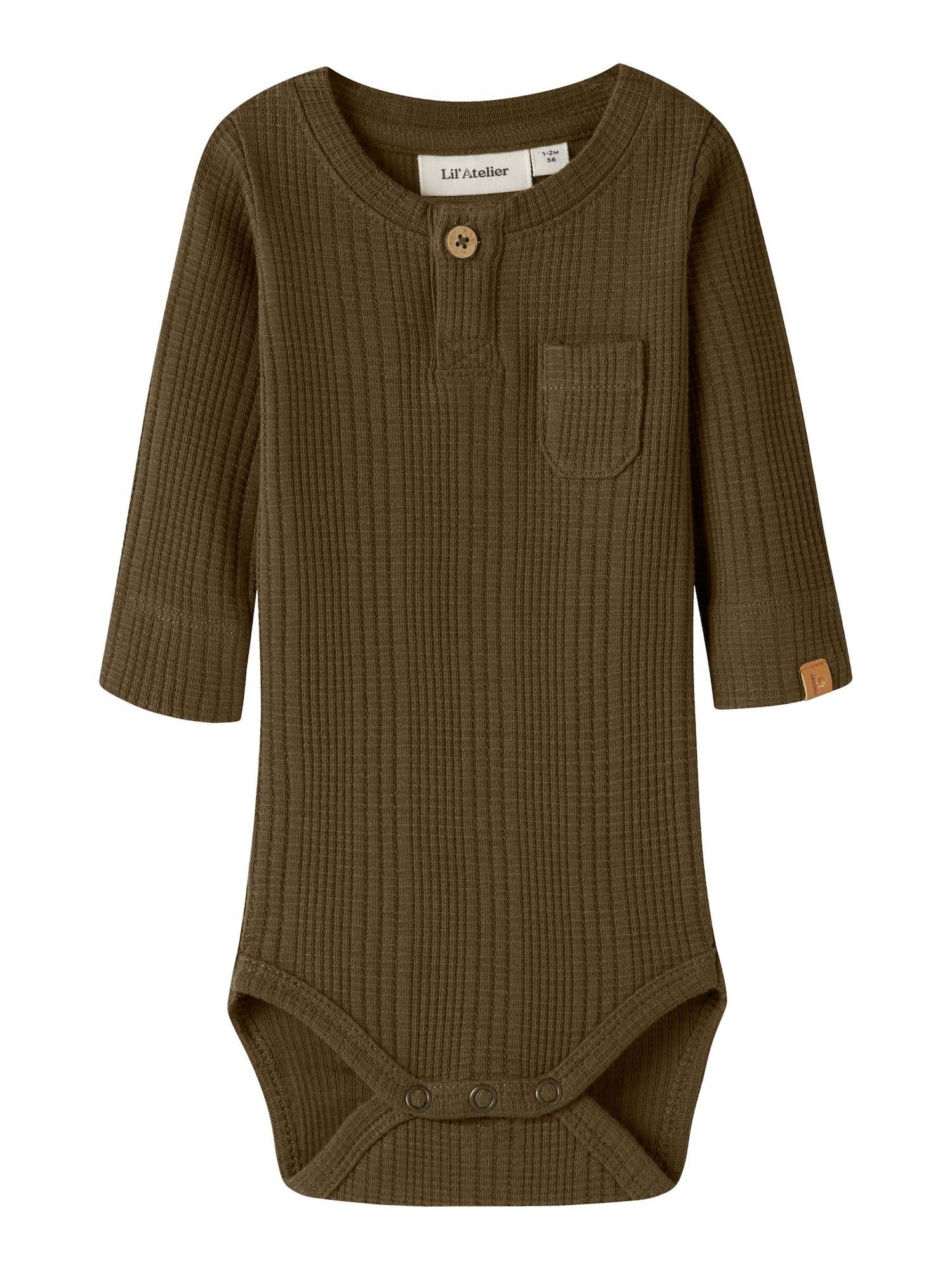 Lil'Atelier Sparkedragt/Body  oliven
