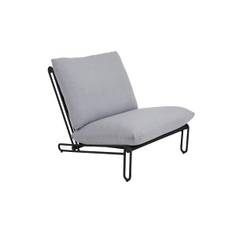 Brafab - Blixt fåtölj svart/sky grey