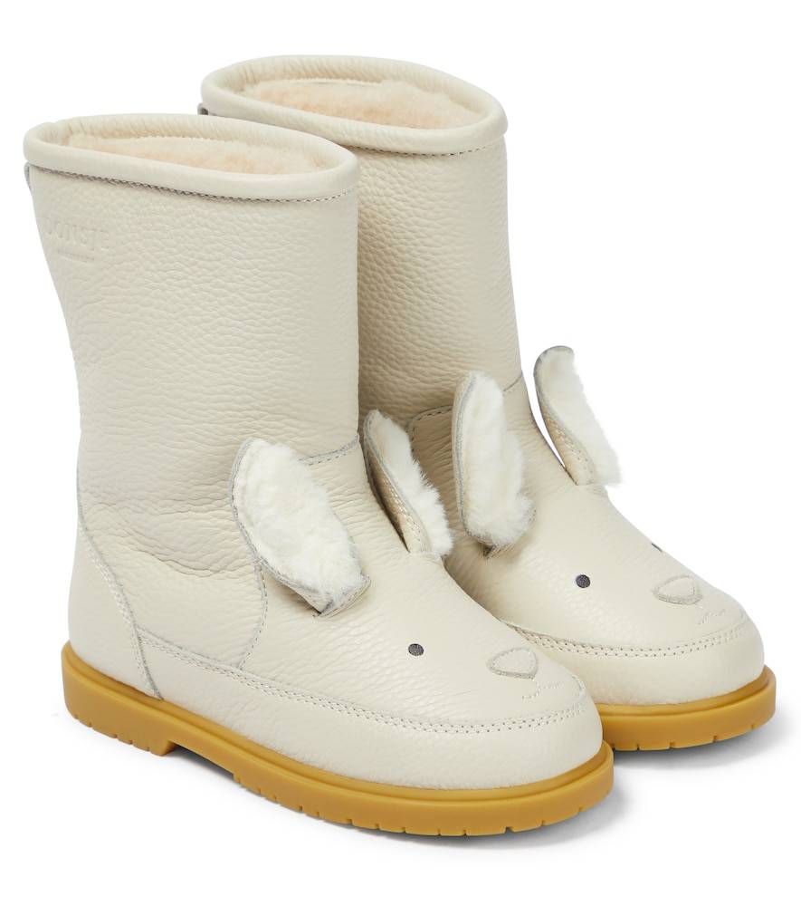 Donsje Botas Wadudu de piel - blanco - EU 29