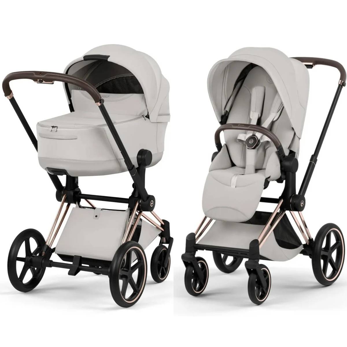 Cybex Priam 5 Style Combi Stroller - Rosegold