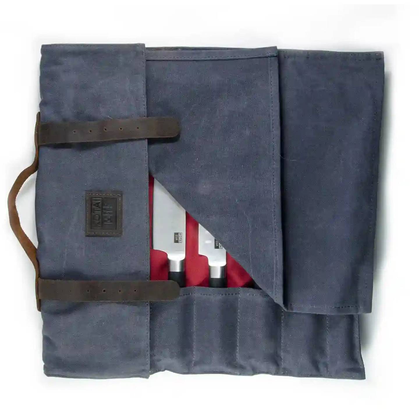 Kotai knivfodral i läder och canvas