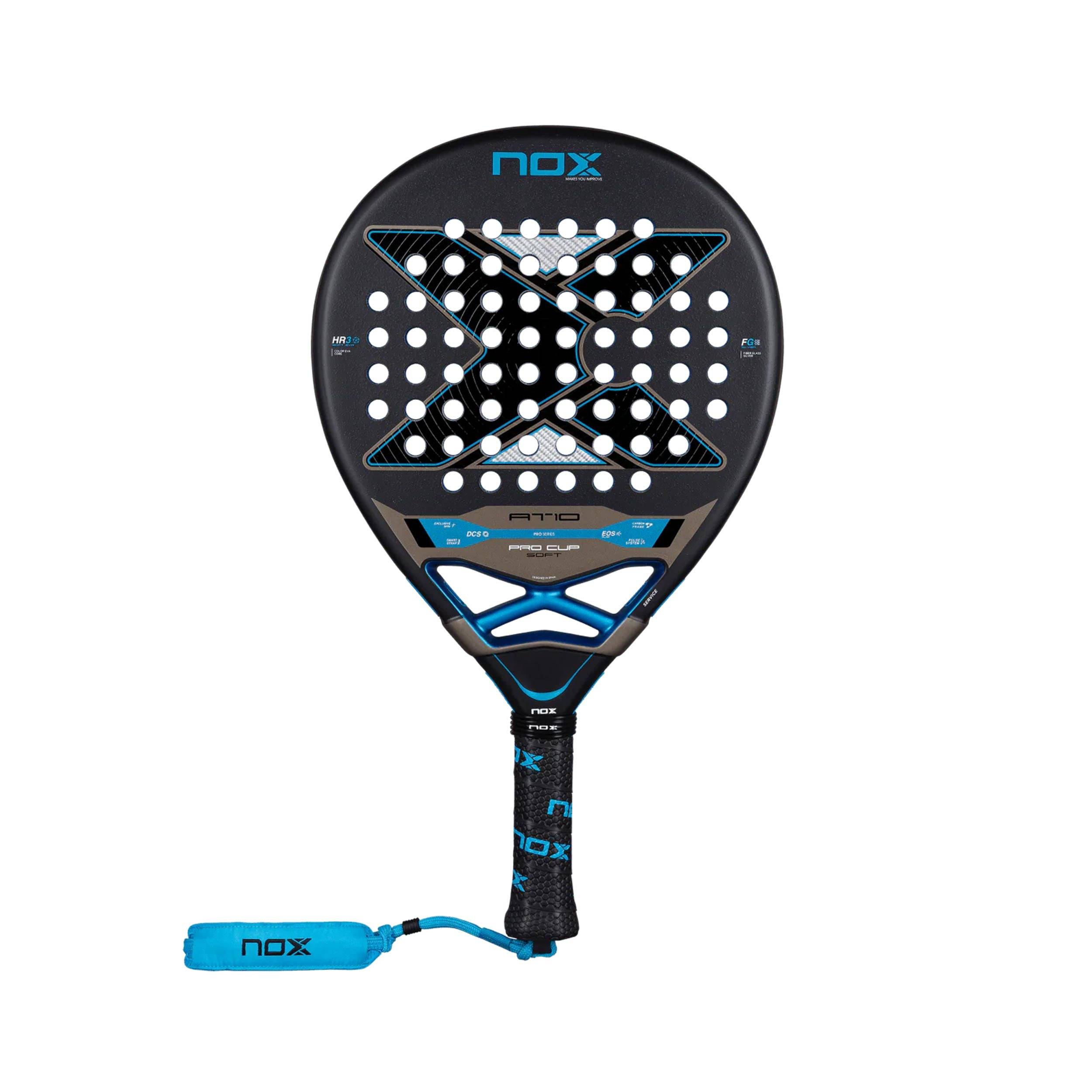 Nox At10 Pro Cup Soft Padelracket - svart