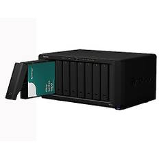 SYNOLOGY DS1821+ 4GB NAS 64TB (8X 8TB) HAT3300, montiert und getestet mit DSM SE installiert