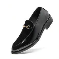 Casual Leather Shoes Men, Versatile Soft Bottom Business Leather Shoes, Men&#39;s Wedding Dress Shoes - Black - EUR39,EUR40,EUR41,EUR42,EUR43,EUR44,EUR45,EUR46,EUR47
