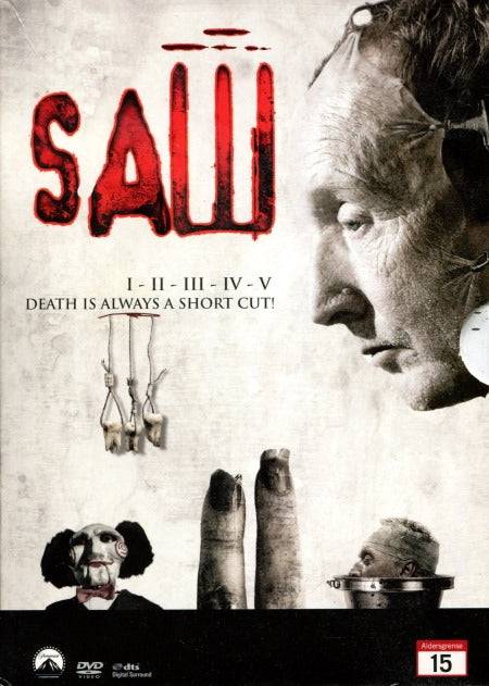 Saw 1-5 Collection (5-disc) (Beg)