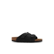 Birkenstock, Sko, Dame, Grå, 41 EU, Læder, Zurich BS Sandaler