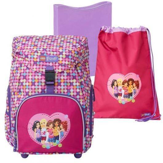 LEGO Friends Confetti Rygsæk deluxe sæt LEGO Bags Skoletaske 20095-1814