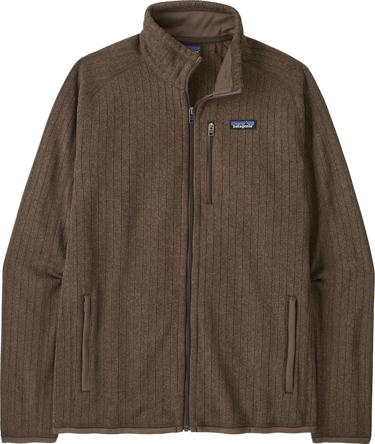 Patagonia Men's Better Sweater Fleece Jacket Marlow Brown Rib Knit, M