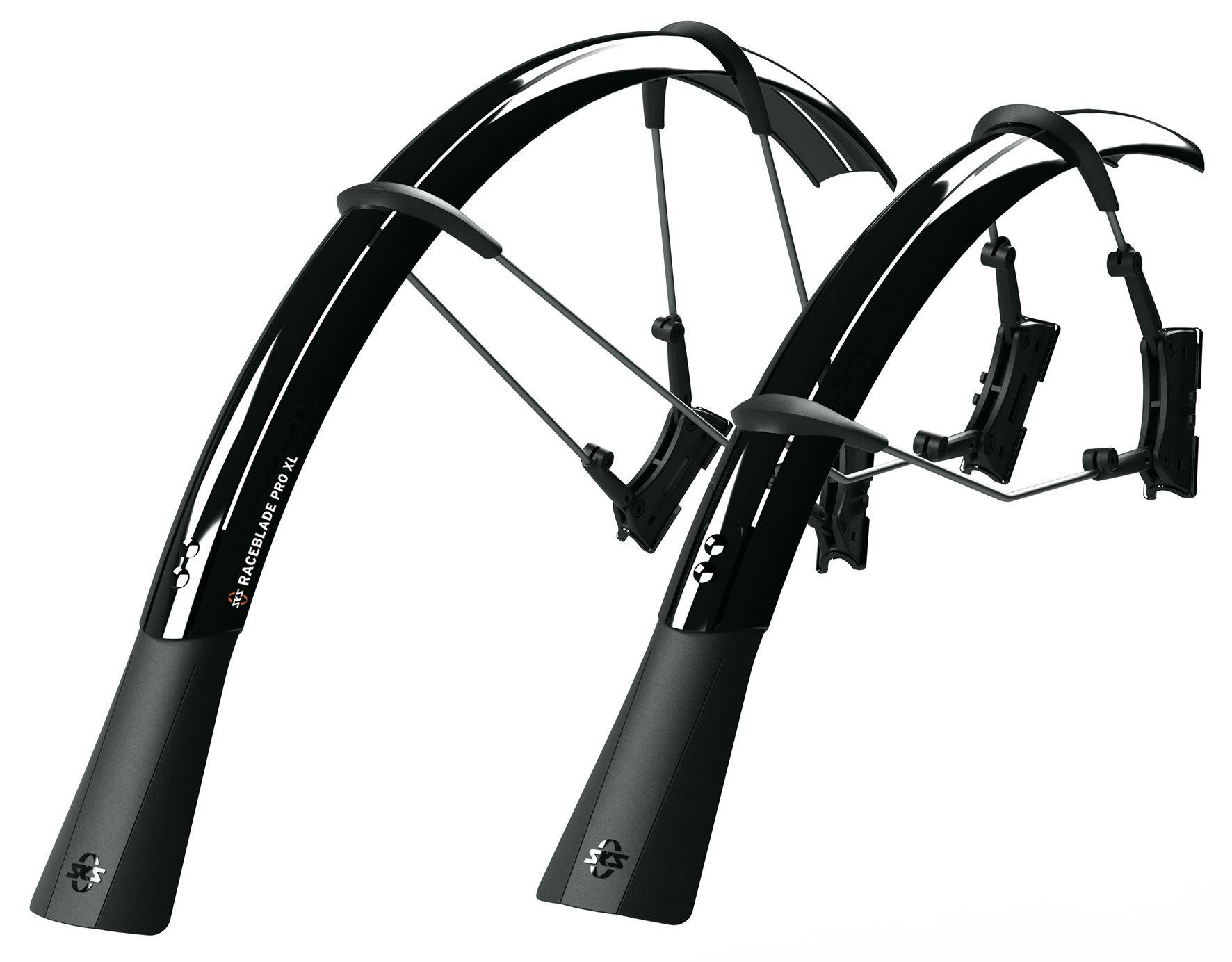 SKS Skærmsæt Raceblade Pro XL Blank sort.