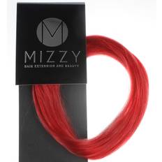 #RED Röd - Premium äkta löshår remy microringar loop (40cm 1g 100st)