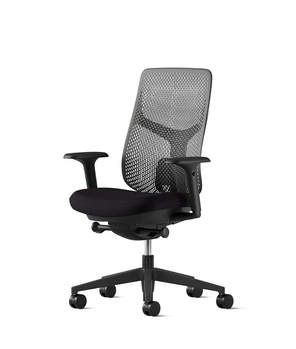 Verus TriFlex Dark Carbon/0783 bureaustoel by Herman Miller