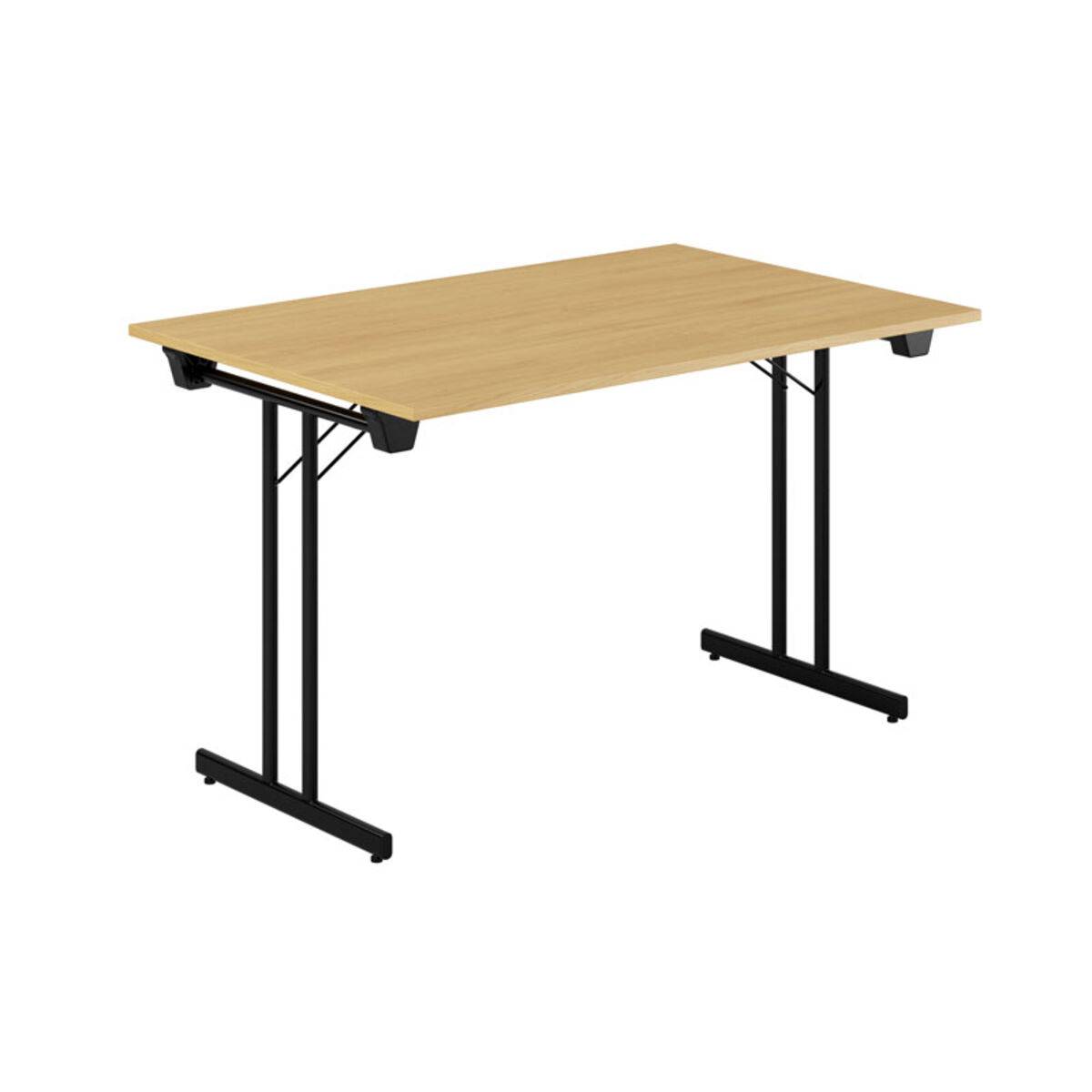 Dinner Style - 120x80cm - Sammenklappeligt bord - Eg-sort.