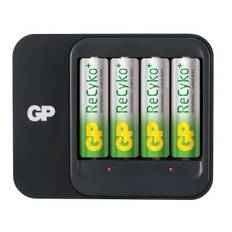 GP Batteriladdare ReCyko AA/AAA Inkl 4 st 2100mAh AA NiMH
