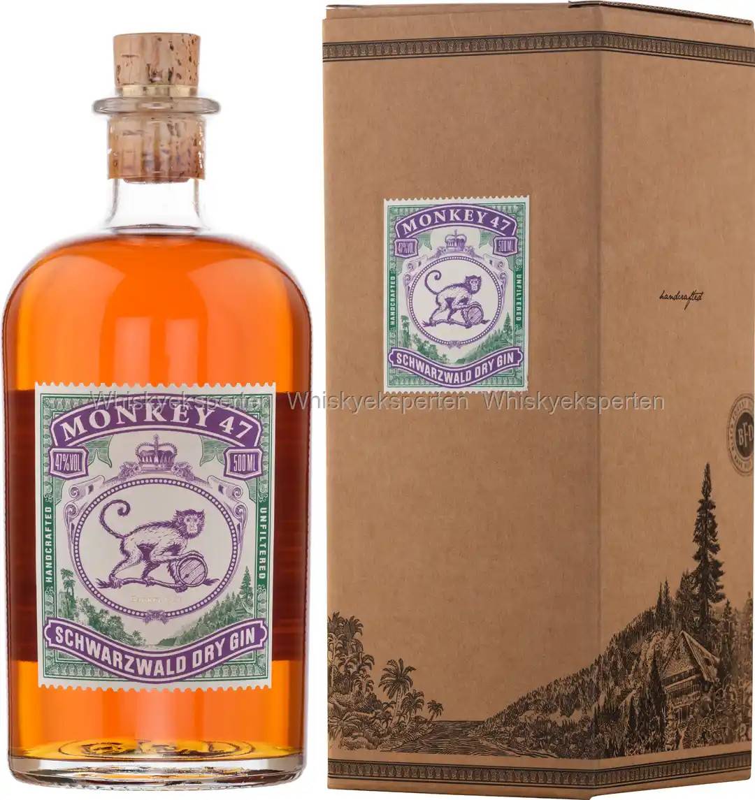 Monkey 47 Barrel Cut Gin 50 cl, 47%