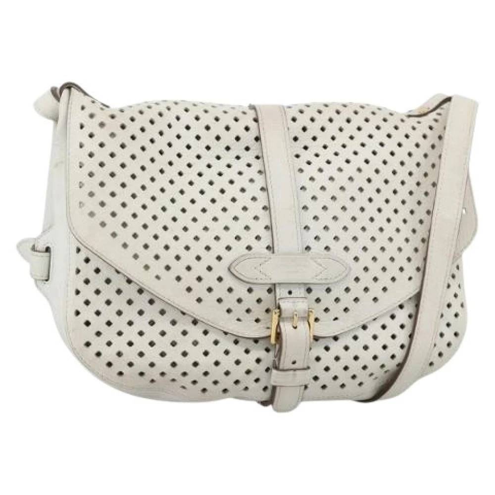 Louis Vuitton Vintage Pre-owned Vintage Skuldertaske - Vintage - Dame - Hvid - ONE SIZE - Uld