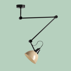 Verdi - Plafond i beige metal