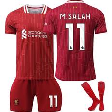 24-25 Liverpool Salah 11 Hjemme Fodbold Udstyr Ny Sæson Seneste Voksen Børns Fodbold Udstyr Fodbold 2-Xin