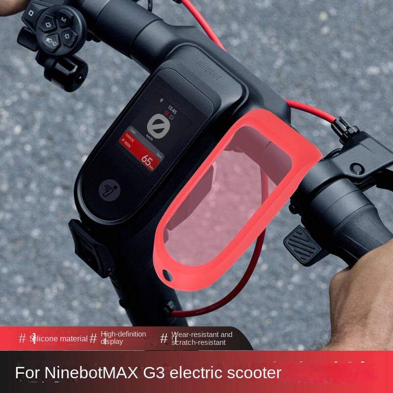 Dashboard Waterproof Protective Cover For Segway Ninebot Max G3 Electric Scooter Switch Panel Silicone Dustproof Case