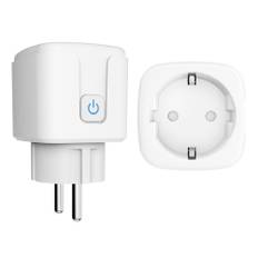 Homekit 16A EU Plug Smart Socket with Metering, Countdown/Timing Function, App/Voice Control