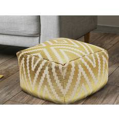Seat Dice Foot Palls 55x37x55 CM POUF Gul
