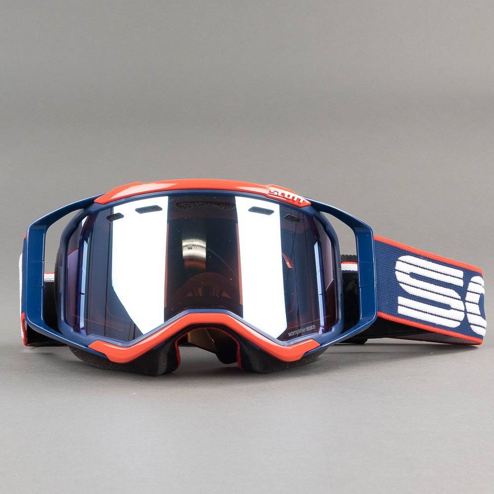 Glasögon Scott Prospect Snow Cross, Retro Blue/Red