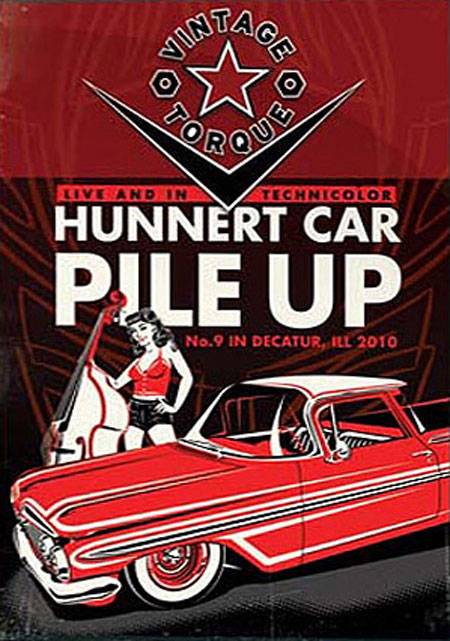 Hunnert Car Pile Up DVD 2010, Vintage Torque Magazine