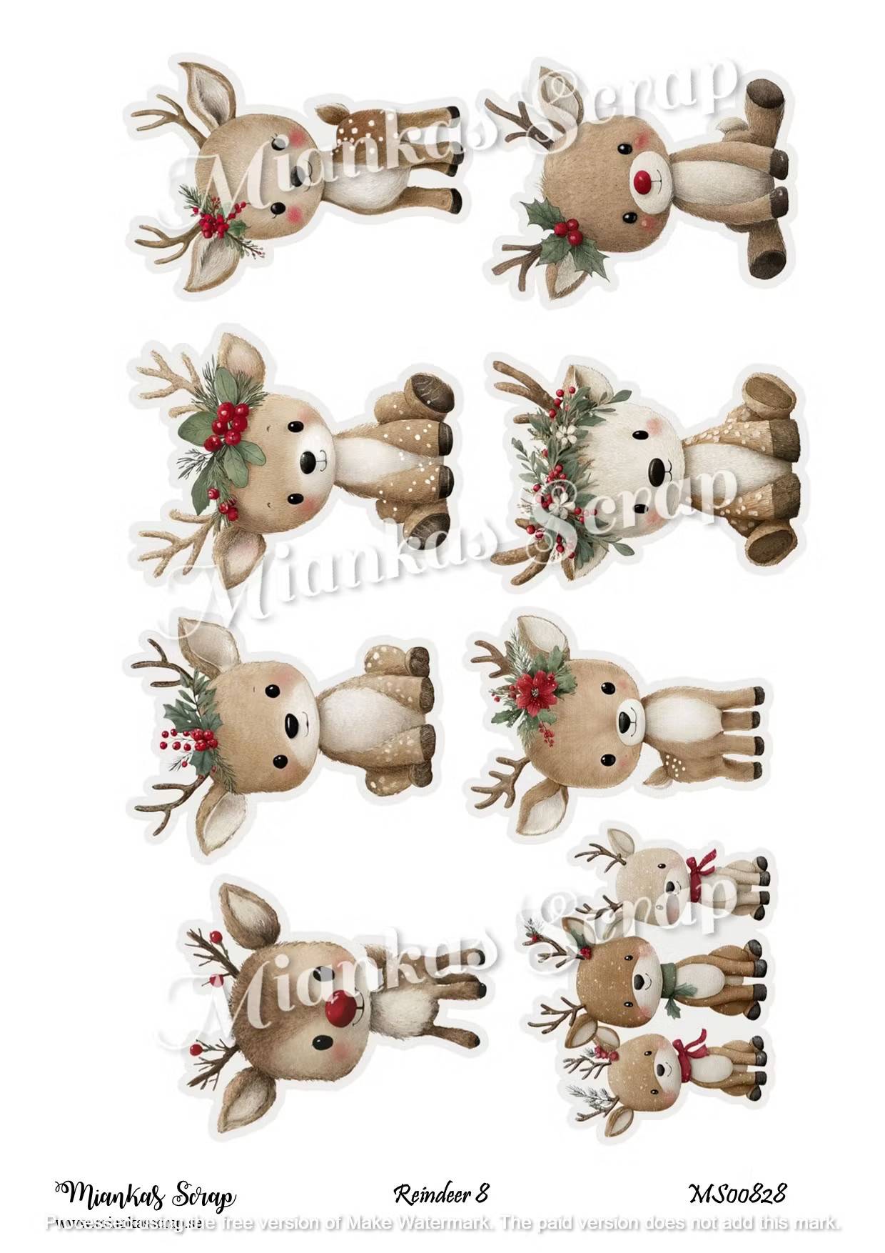 Miankas Scrap Klippark - Reindeer 8