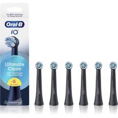 Oral B iO Ultimate Clean Erstatningshoveder til tandbørste Black 6 stk. - 6 stk.