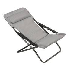 Lafuma - Transabed BeComfort Silver/Basalte - Solstolar - Metall